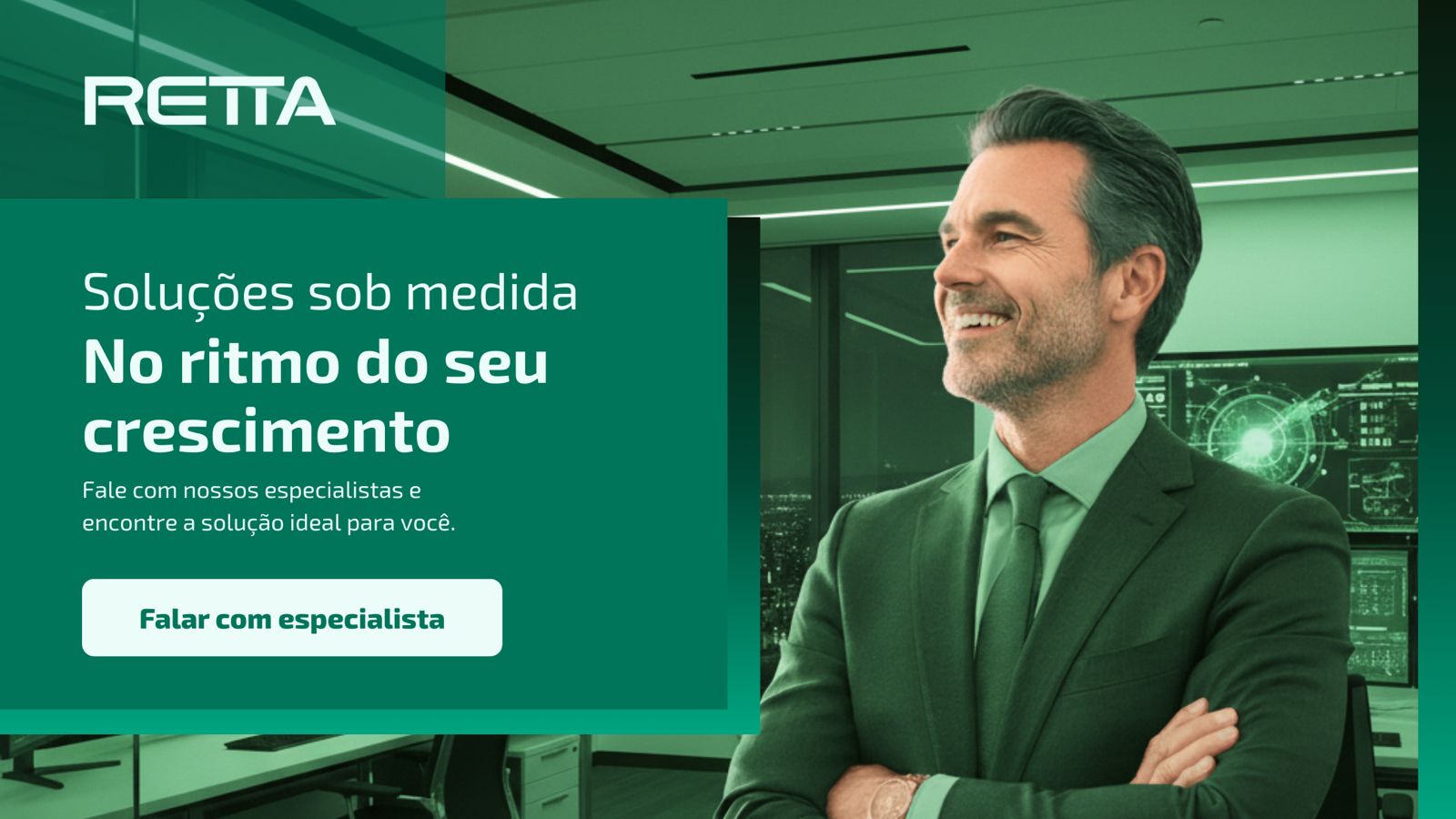 Saiba mais sobre as soluções da RETTA